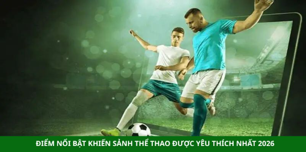 Điểm nổi bật khiến sảnh thể thao được yêu thích nhất 2026